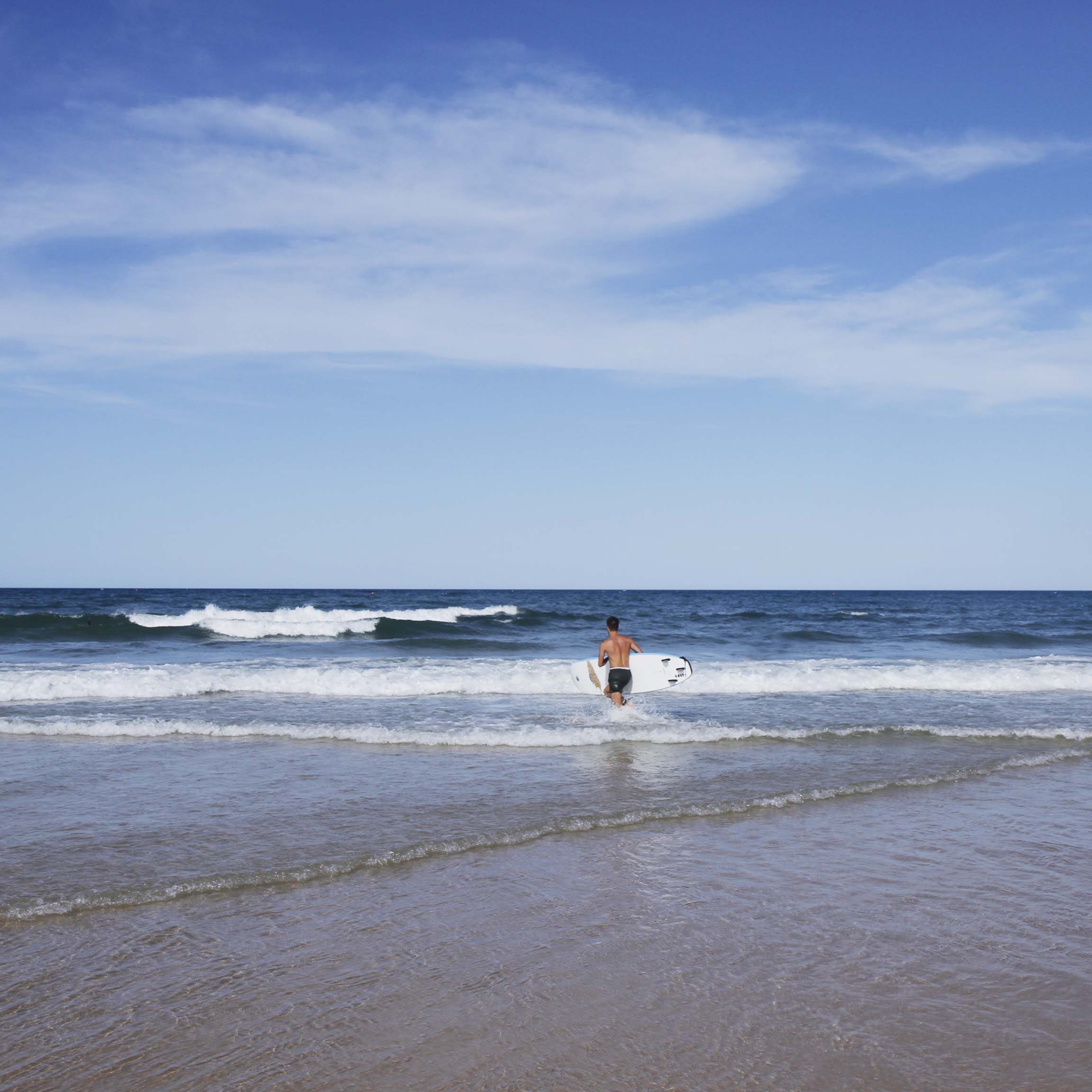 Beautiful Rainbow Beach, just an hour and a half from Hervey Bay